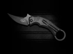 Bastinelli Knives Mako Folder Schwarz Outlet