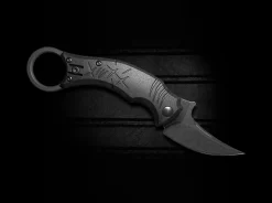 Bastinelli Knives Mako Folder Schwarz Outlet