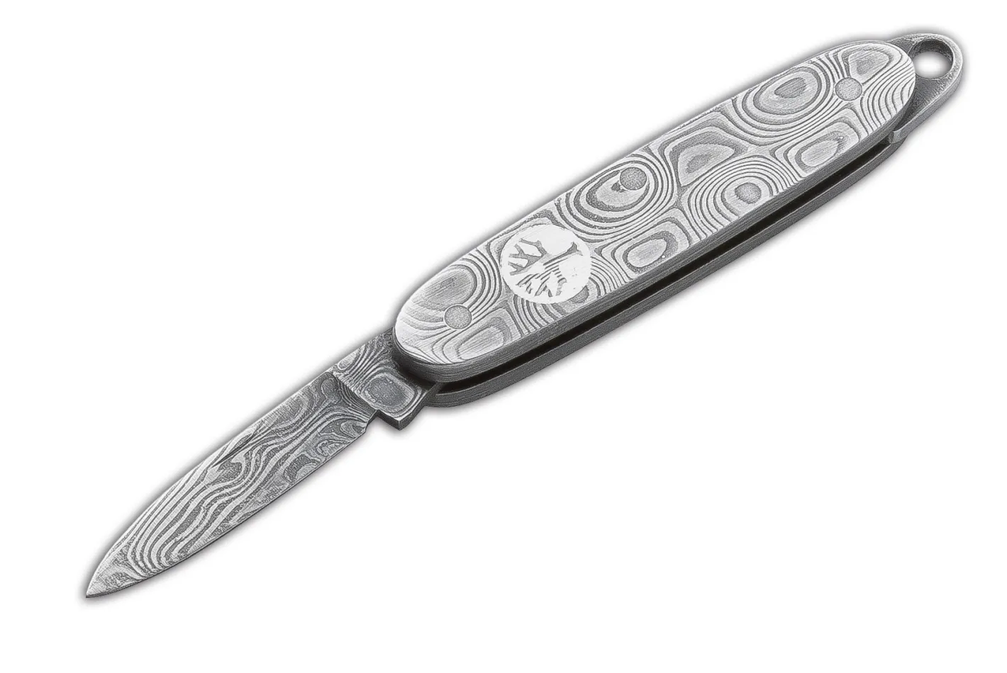 Böker Manufaktur Solingen Medaillon Damast Silber Outlet