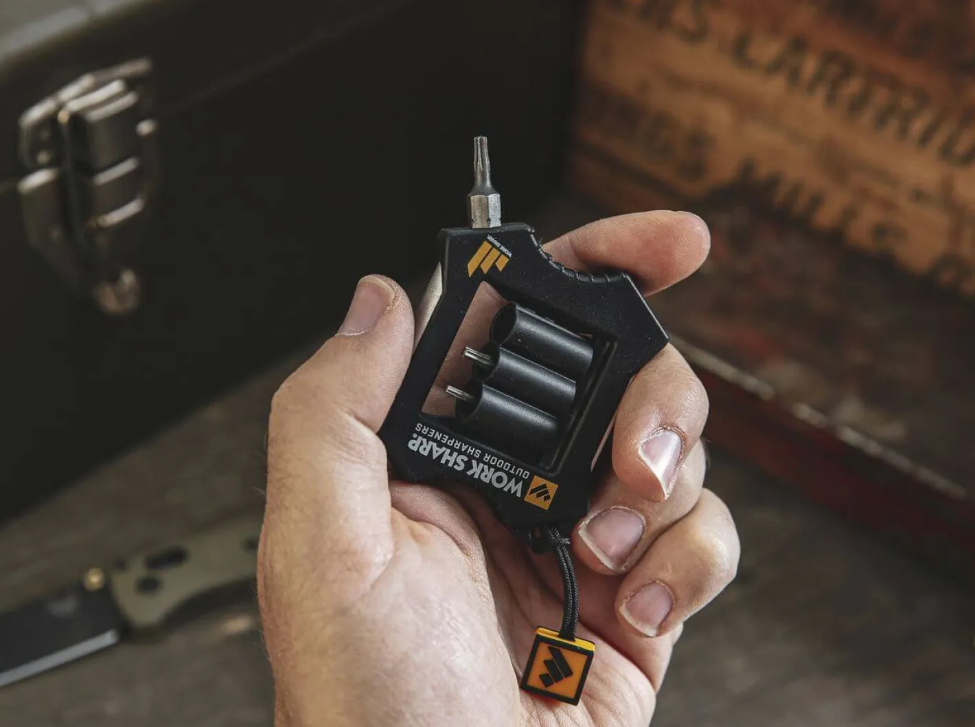 Work Sharp Micro Sharpener & Knife Tool Giveaway Schwarz Clearance