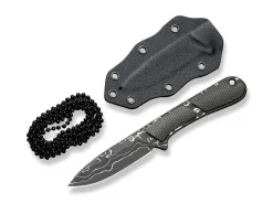 CIVIVI Mini Elementum Fixed Micarta Dark Green Damascus Grün Online