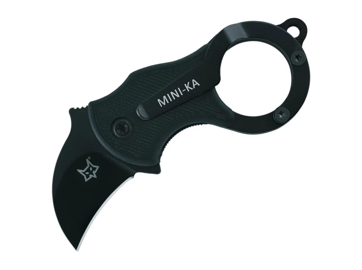 Fox Knives Mini-Ka Black Schwarz New