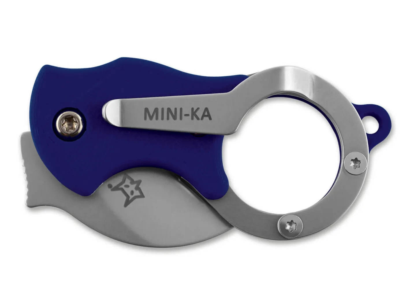 Fox Knives Mini-Ka Blue Sandblasted Blau Sale