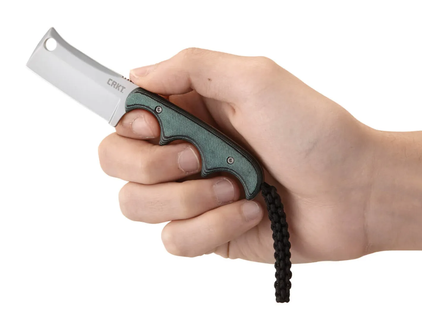 CRKT Minimalist Cleaver Blister Grün Clearance