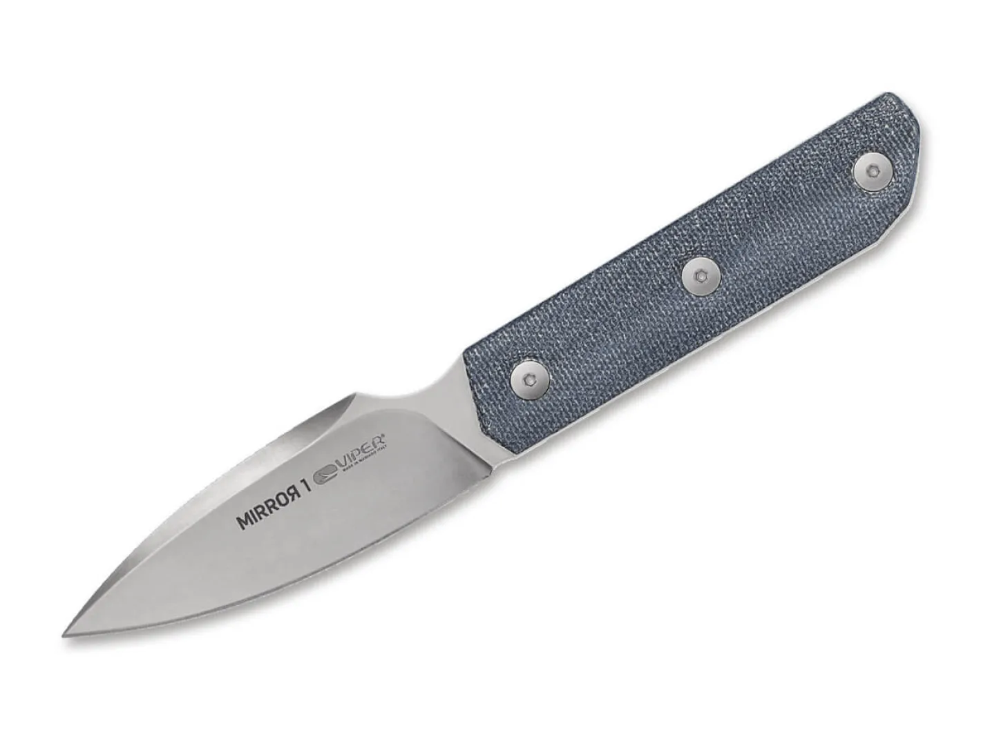 Viper Mirror 1 Micarta Denim Blau Discount