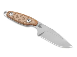 Kizer Muskrat 154CM Micarta Natural Braun Hot