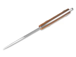 Kizer Muskrat 154CM Micarta Natural Braun Hot