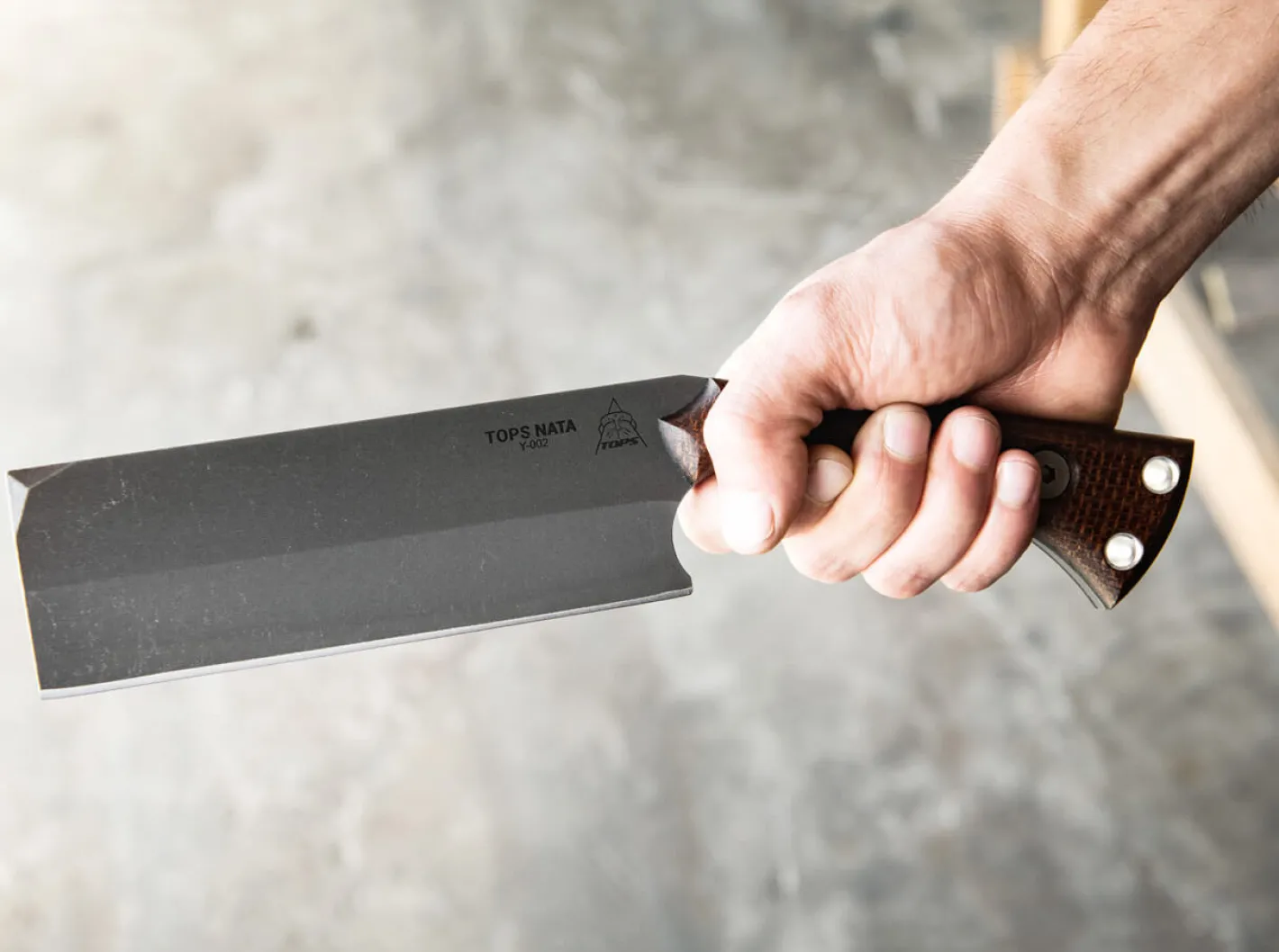 TOPS Knives Nata Braun New