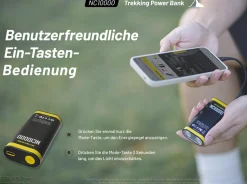 Nitecore NC10000 Schwarz Clearance