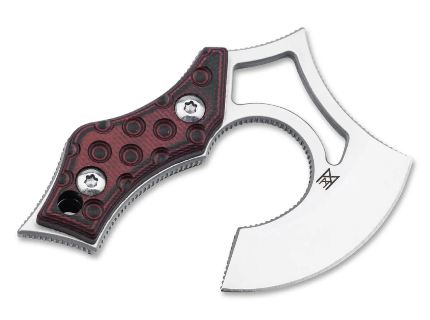 Midgards Messer Nori Nano V2 G10 Red Rot Outlet