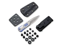 WE Knife Oss Dagger G10 Blue Blau Clearance