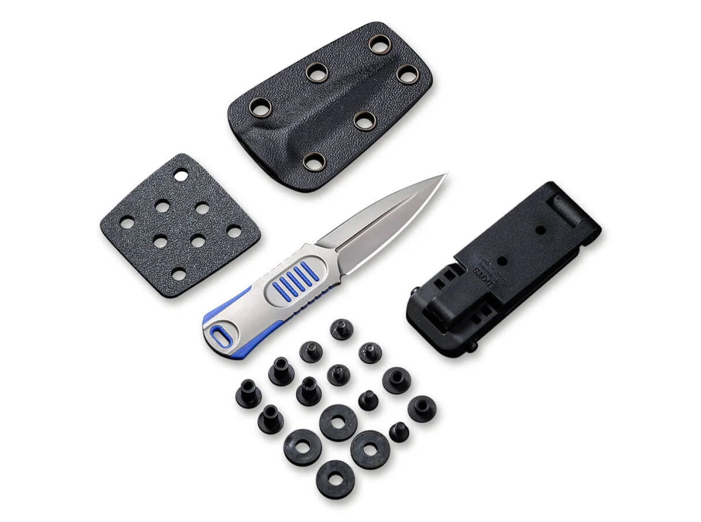 WE Knife Oss Dagger G10 Blue Blau Clearance