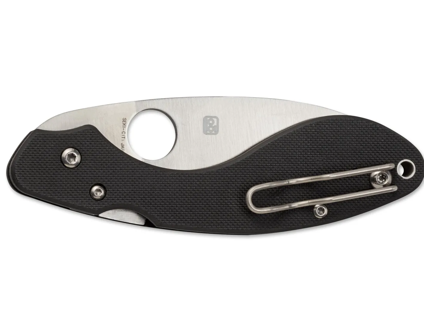 Spyderco Ouroboros Schwarz Clearance