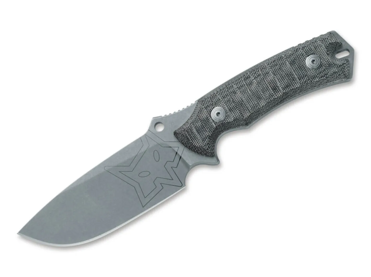 Fox Knives Oxylos Micarta Black Schwarz Best