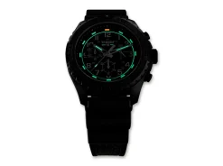 Traser P96 OdP Evolution Chrono Black Kautschuk Schwarz New