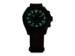 Traser P96 OdP Evolution Chrono Green Leder Braun Outlet