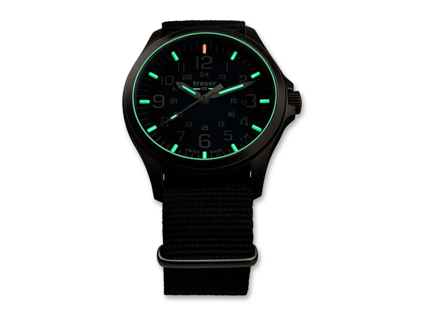 Traser P67 Officer Pro Gunmetal Blue Nato Schwarz Outlet