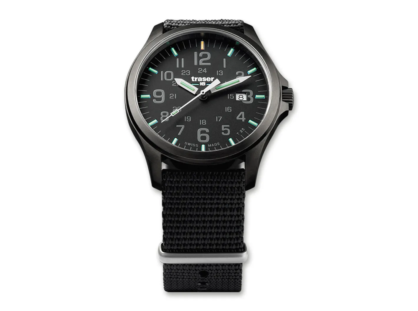 Traser P67 Officer Pro Gunmetal Black Nato Schwarz Discount