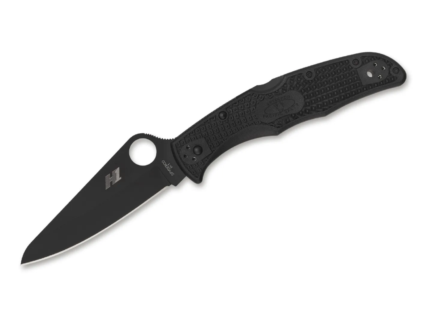 Spyderco Pacific Salt 2 All Black Schwarz