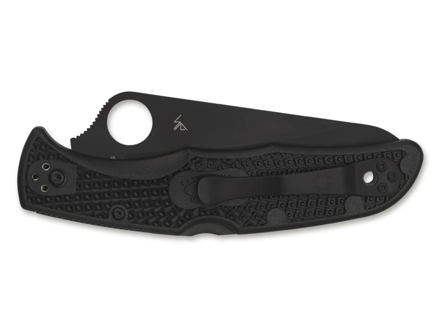 Spyderco Pacific Salt 2 All Black Schwarz