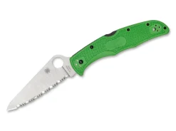 Spyderco Pacific Salt 2 Green Serrated Grün Outlet