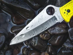 Spyderco Pacific Salt 2 Yellow Gelb Hot