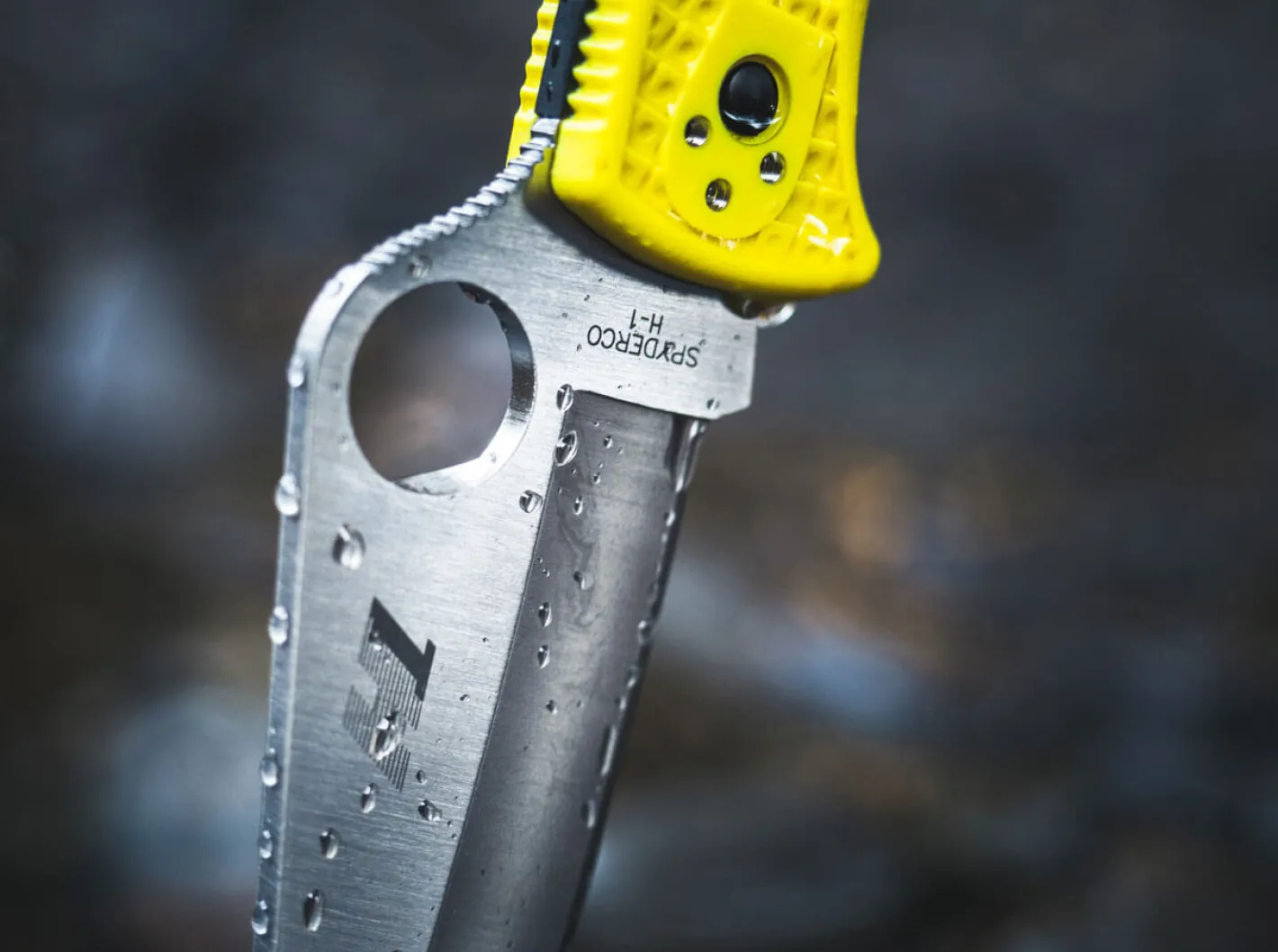 Spyderco Pacific Salt 2 Yellow Gelb