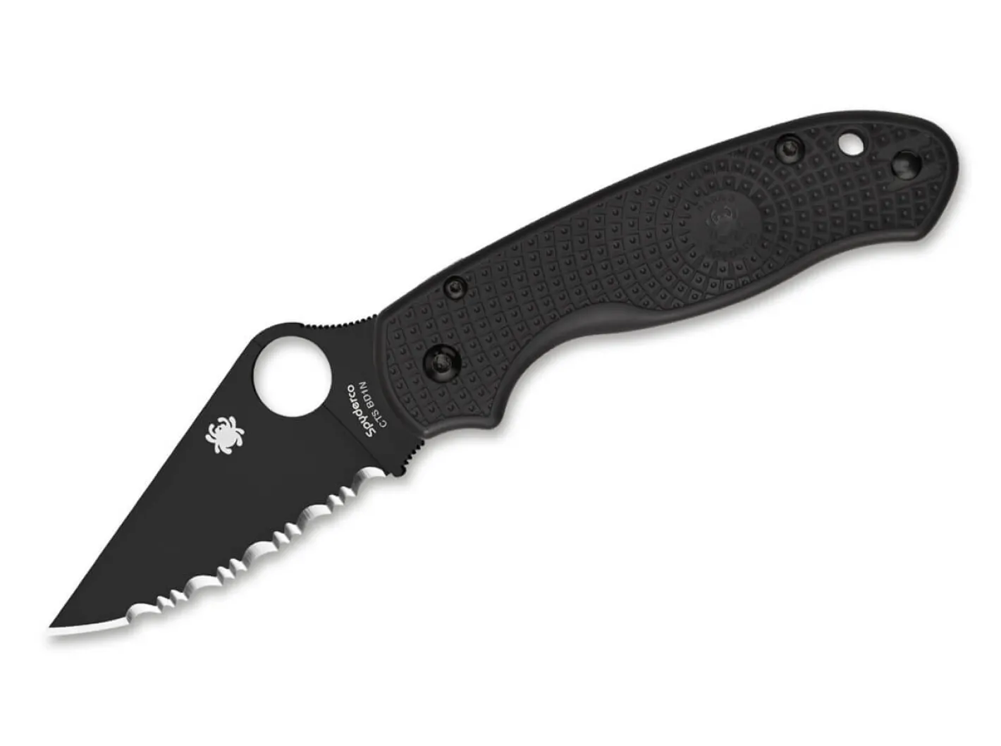 Spyderco Para 3 Lightweight All Black Schwarz Online