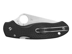 Spyderco Para 3 Lightweight Plain Schwarz