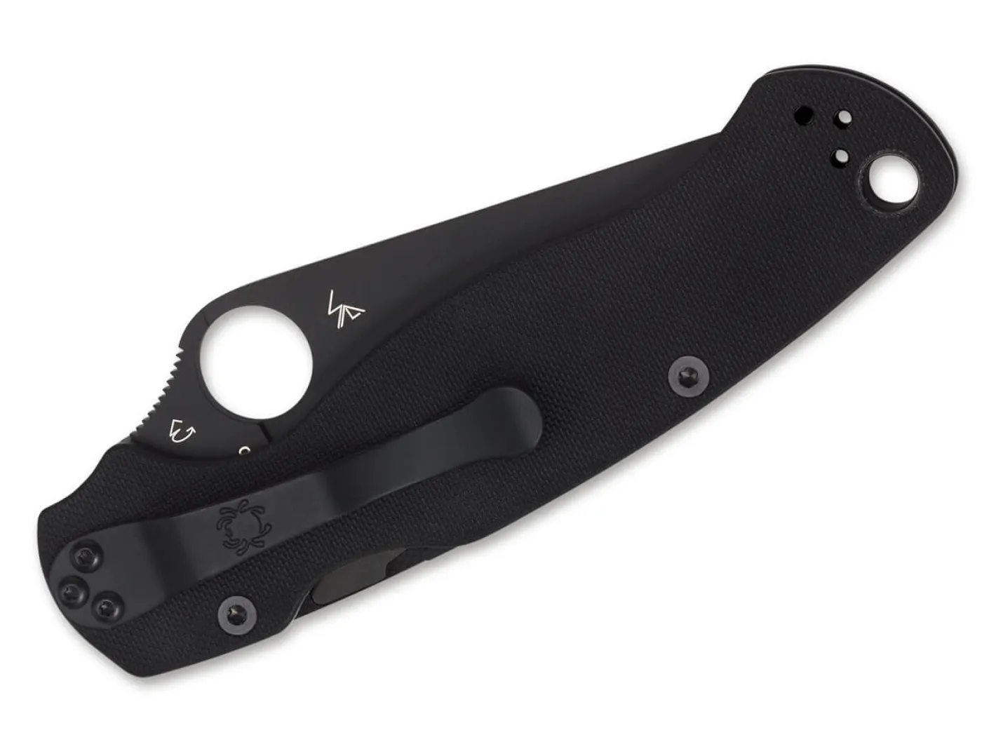 Spyderco Para-Military 2 Black G10 Plain Outlet