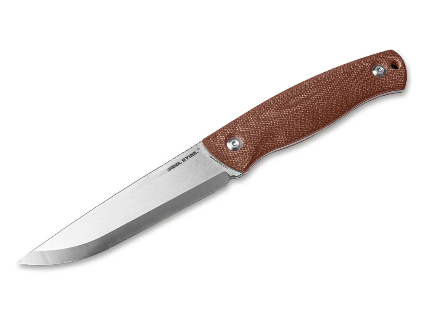 Real Steel Pathfinder Fixed Micarta Brown Braun Online