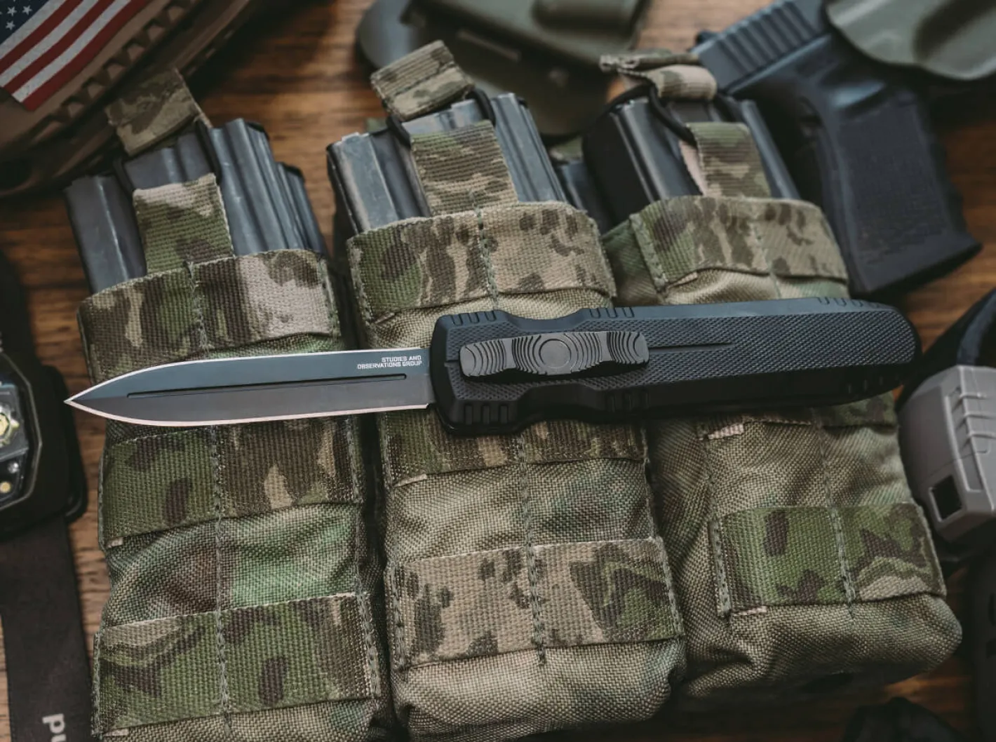 SOG Pentagon OTF Blackout Schwarz Discount