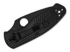 Spyderco Persistence Lightweight All Black PlainEdge Schwarz Sale