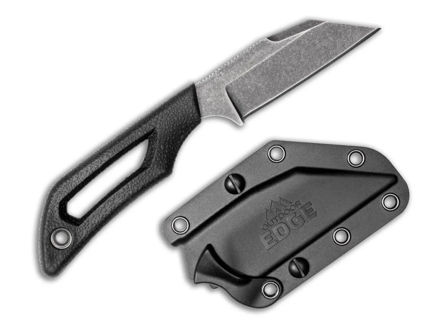 Outdoor Edge Pivot Wharncliffe Black Schwarz Online