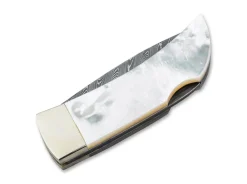 Böker Manufaktur Solingen Pocket Perlmutt Damast Weiß Sale