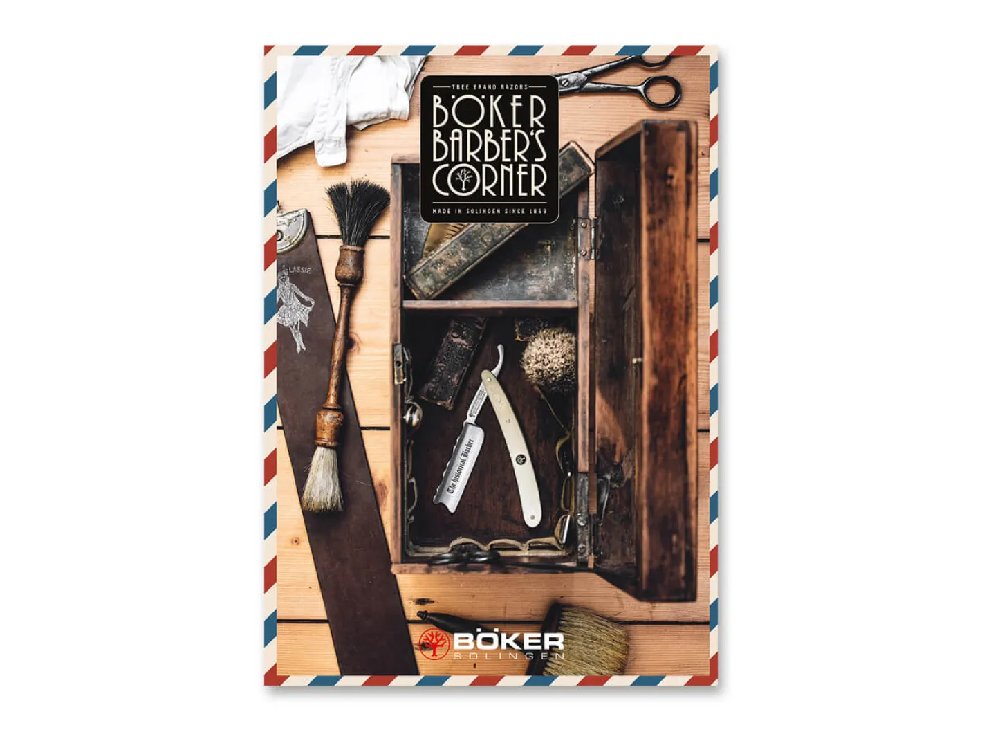 Böker Manufaktur Solingen Poster Böker Barber's Corner V Outlet