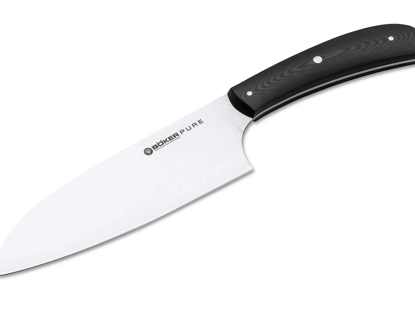 Böker Manufaktur Solingen Pure CPM Santoku Schwarz Clearance