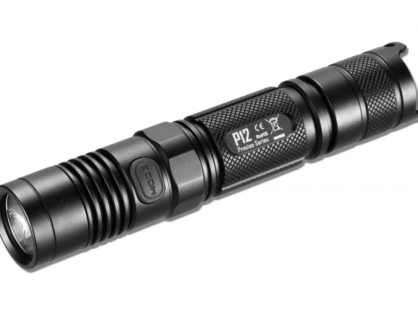 Nitecore P12W Neutral White Schwarz Sale