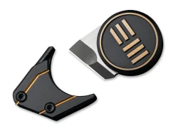 WE Knife Quark Gold Schwarz Sale