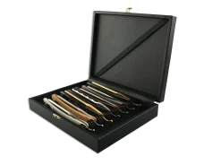 Böker Manufaktur Solingen Rasurwochensatz Kassette Schwarz Outlet