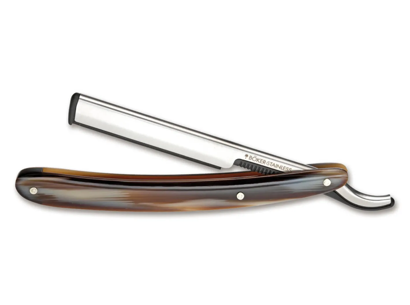 Böker Manufaktur Razette Horn Braun New