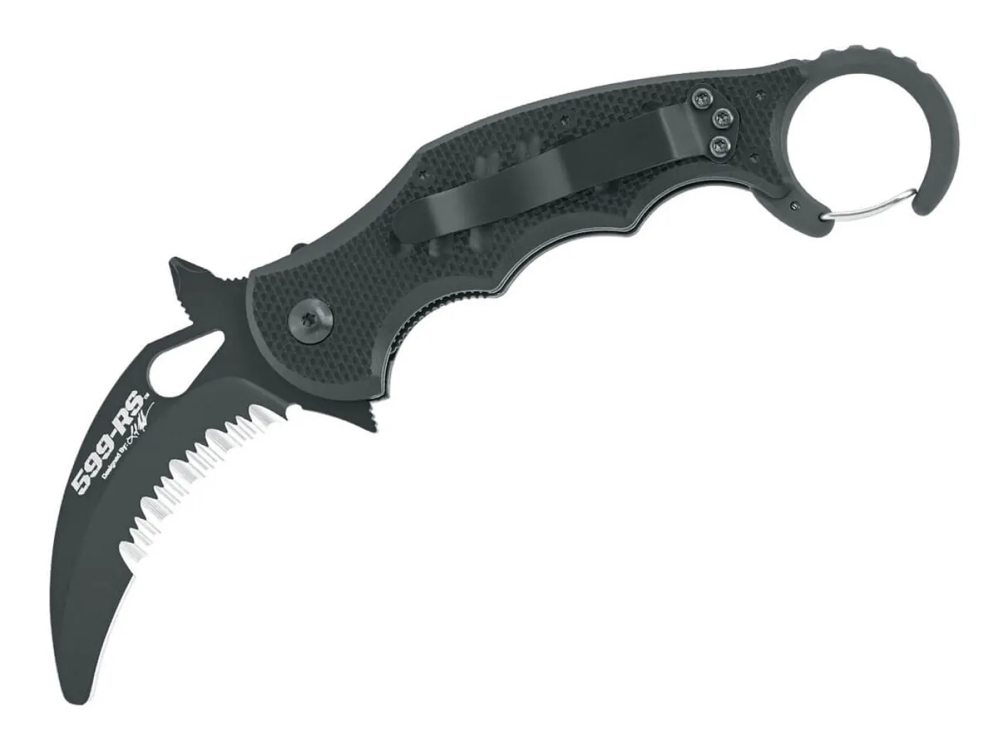 Fox Knives Rescue Kerambit Black Clearance