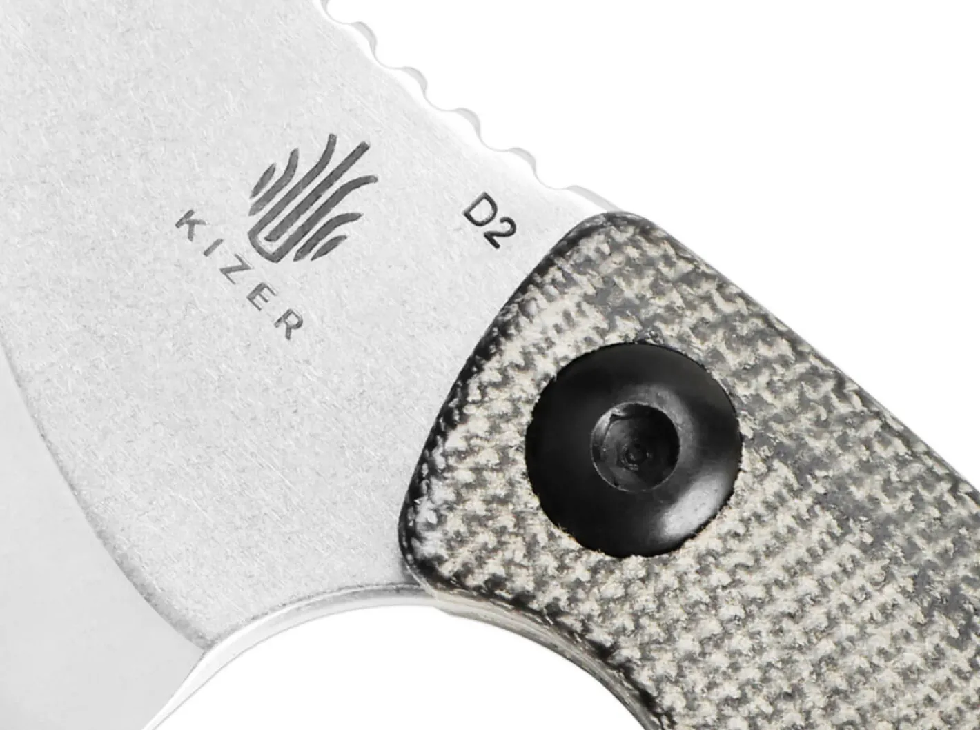 Kizer Rocker D2 Micarta Green Grün Hot