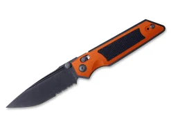 Real Steel Sacra TAC Serrated G10 Orange & Black Online