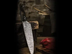 Böker Manufaktur Solingen Saga Damast Chefmesser Braun Online