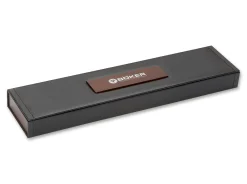 Böker Manufaktur Solingen Saga Damast Chefmesser Braun