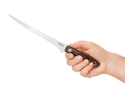 Böker Manufaktur Solingen Saga Filetiermesser G10 Satin Schwarz Outlet