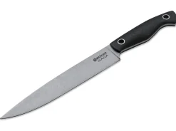 Böker Manufaktur Solingen Saga Schinkenmesser G10 Stonewash Schwarz Best