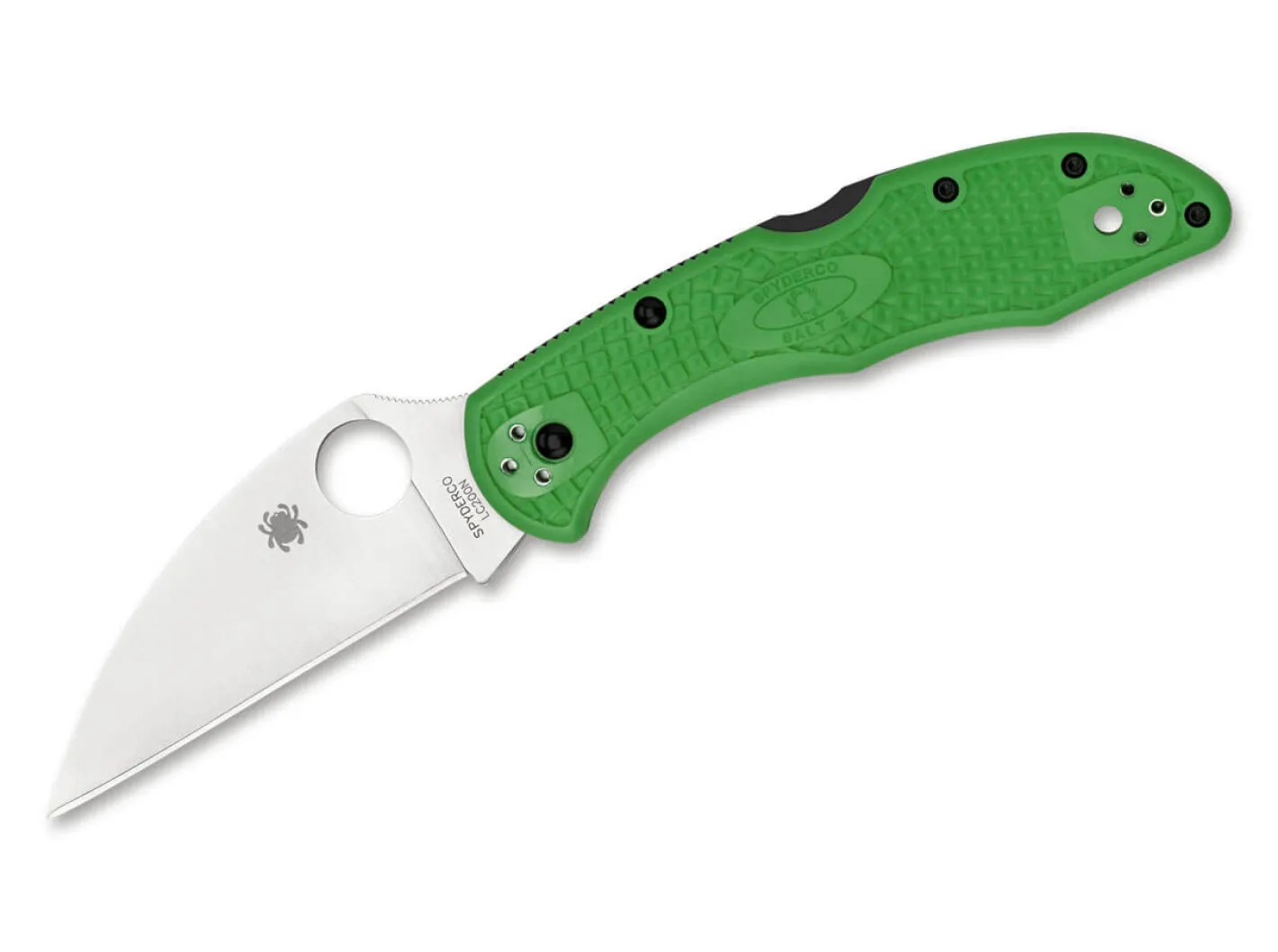 Spyderco Salt 2 Wharncliffe LC200N Green Grün