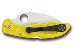 Spyderco Salt 2 Wharncliffe Serrated Gelb Best